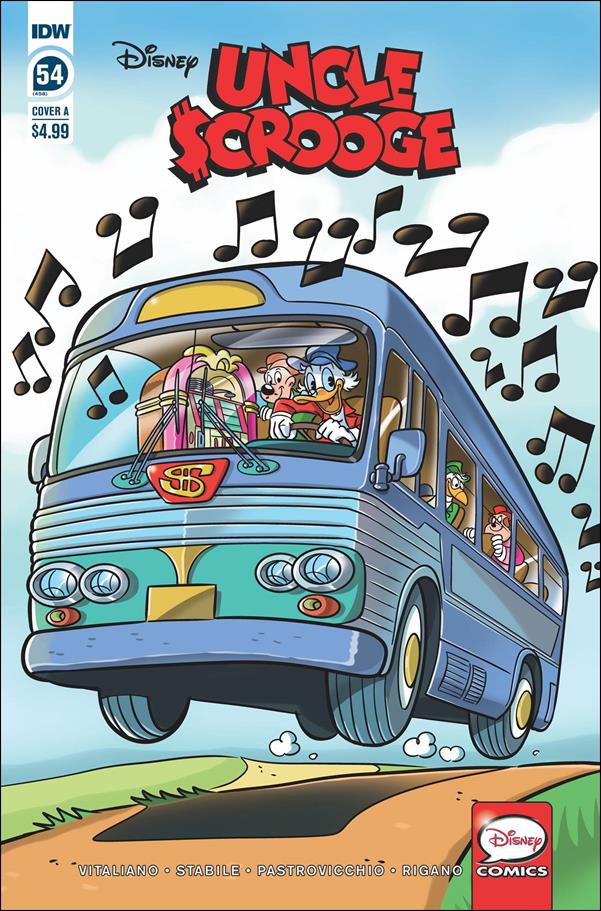 Uncle Scrooge (2015) issue 54 Bus Cover