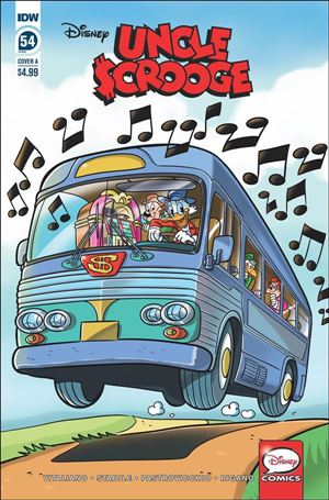 Uncle Scrooge (2015) issue 54 Bus Cover