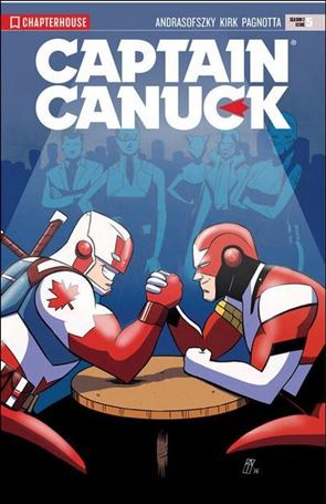 Captain Canuck (2015) issue 11-F Demand Edition Andrew Thomas Cover
