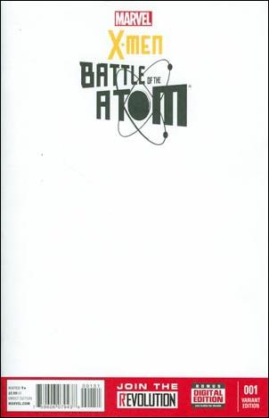 X-Men: Battle of the Atom issue 1-E Blank/Sketch Cover