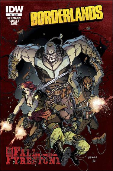 Borderlands: The Fall of Fyrestone issue 2-B Sergio Davila Subscription Cover