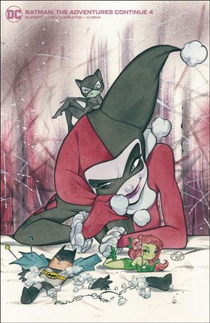 Batman: The Adventures Continue issue 4-D Peach Momoko Shared Retailer Minimal Trade Cover