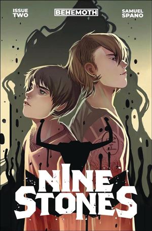 Nine Stones issue 2-B Green Background Cover