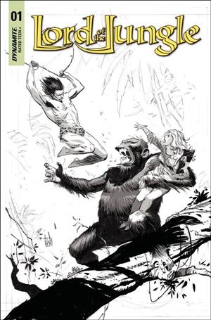 Lord of the Jungle (2022) issue 1-I Lee Weeks 1:15 B&W Cover