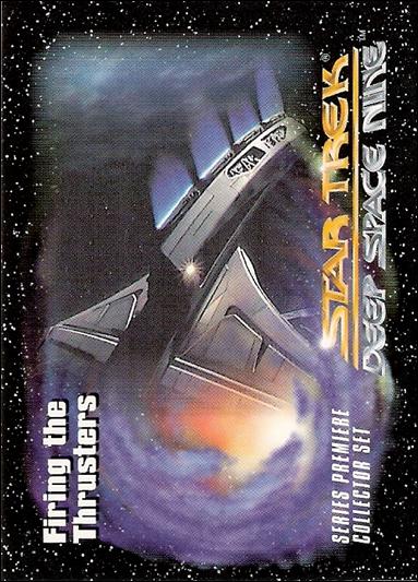 Star Trek: Deep Space Nine Series Premiere (Base Set) card 27 Firing the Thrusters 