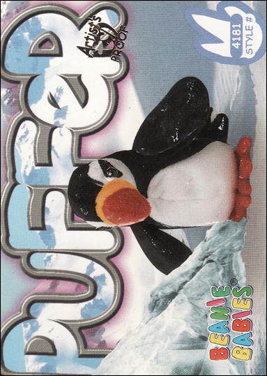 Beanie Babies Series 3 (Artist Proof Parallel Base Set) card 119 Puffer