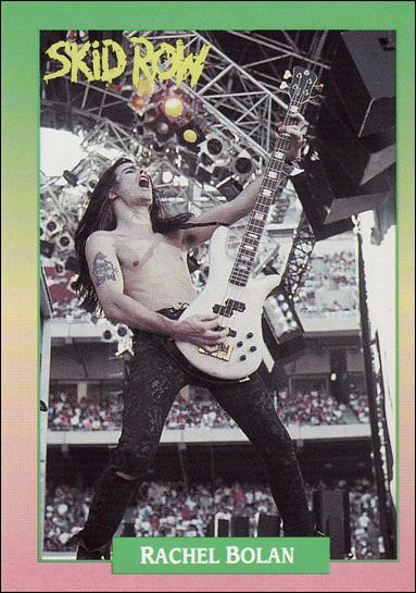 Rock Cards (Base Set) card 87 Rachel Bolan