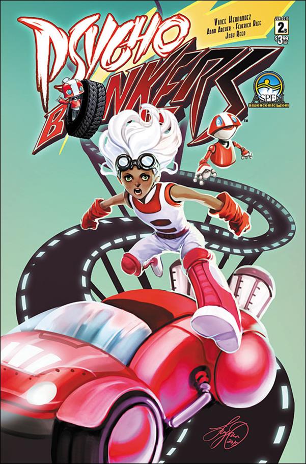 Psycho Bonkers issue 2-B Siya Oum Cover