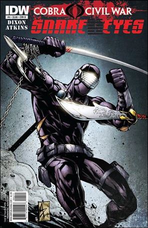 G.I. Joe: Snake Eyes (2011) issue 4-B Augustin Padilla Cover