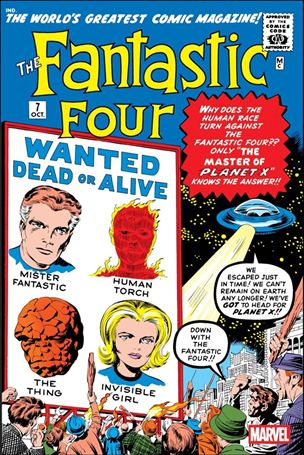 Fantastic Four (1961) issue 7-C Facsimile Edition 2025 Cover