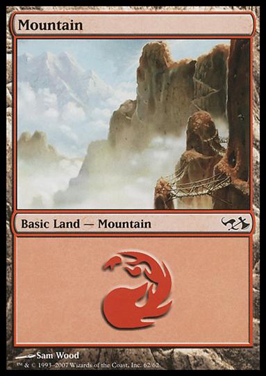 Magic the Gathering: Duel Decks: Elves vs. Goblins (Base Set) card 62 Mountain