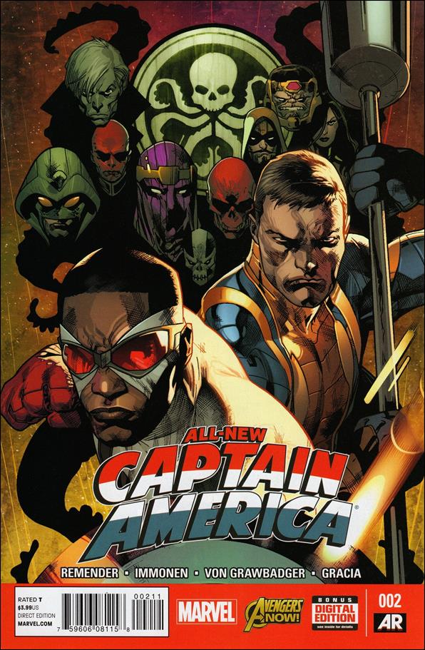 All-New Captain America issue 2 Stuart Immonen Cover