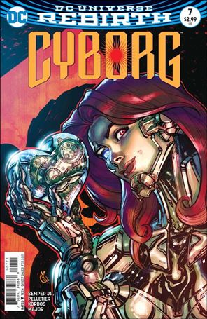 Cyborg (2016) issue 7-B Carlos D'Anda Cover