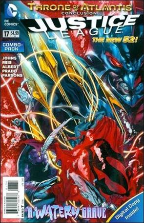 Justice League (2011) issue 17-B Polybagged Ivan Reis Cover Combo Pack
