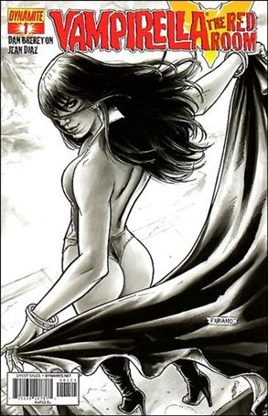 Vampirella: The Red Room issue 1-D Fabiano Neves 1:15 Black-and-White Cover