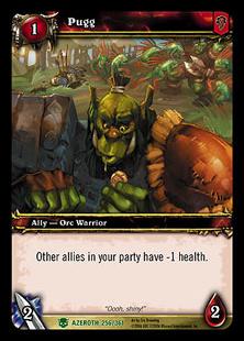 World of Warcraft: Heroes of Azeroth (Base Set) card 256 Pugg