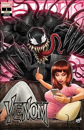 Venom (2018) issue 1-S David Nakayama KRS Comics Cover 1/3000