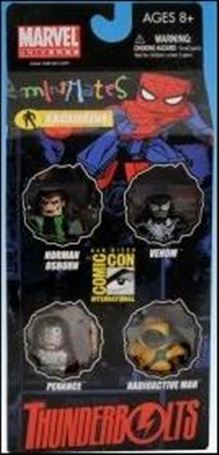 Marvel Minimates (Box Sets) figure 16 Thunderbolts 4-Pack (2009 SDCC & AFX Exclusive)
