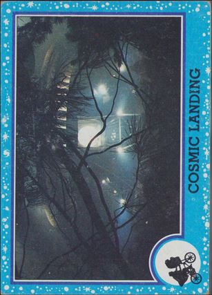E.T. The Extra-Terrestrial (Base Set) card 71 Cosmic Landing