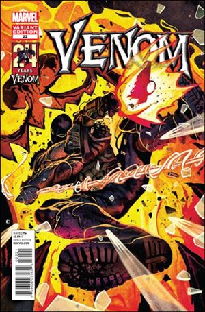 Venom (2011) issue 22-B Michael Del Mundo 1:30 Cover