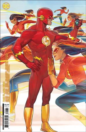 Flash (1959) issue 800-F Otto Schmidt Cardstock Cover