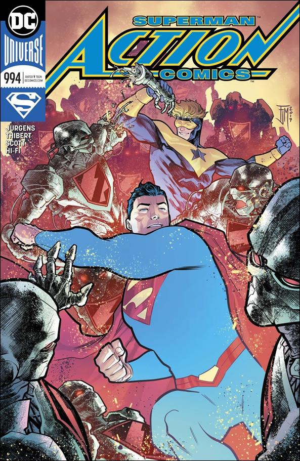 Action Comics (1938) issue 994-B Francis Manapul Cover