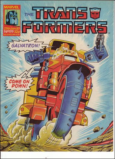 Transformers (UK) 119-A by Marvel UK