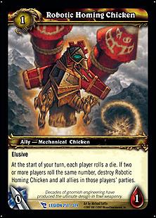 World of Warcraft: March of the Legion (Base Set) card 251 Robotic Homing Chicken
