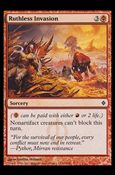 Magic the Gathering: New Phyrexia card 93 Ruthless Invasion