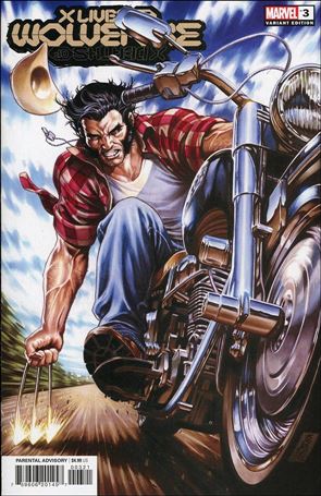 X Lives of Wolverine issue 3-F Mark Bagley 1:50 Cover