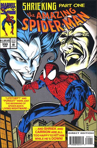 Amazing Spider-Man (1963) issue 390-C Silver Cover