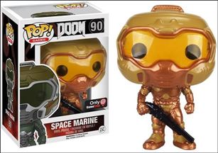 POP! Games figure 90-C Space Marine (Gold)