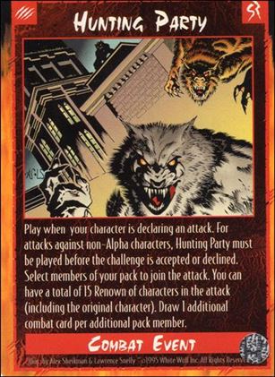 Rage Limited (Base Set) card 128 Hunting Party 