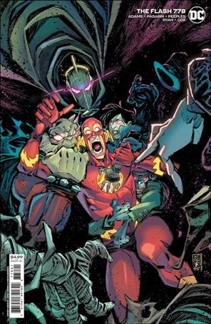 Flash (1959) issue 778-B Jorge Corona Cardstock Cover