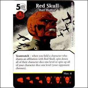 Marvel Dice Masters Age of Ultron  card 125 Red Skull: 
