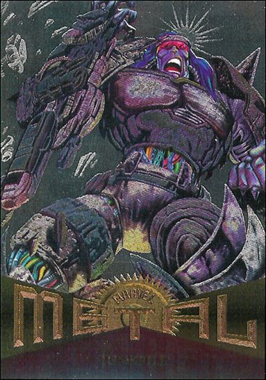 Marvel Metal (Parallel Flasher Set) card 48 Junkpile