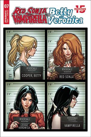 Red Sonja and Vampirella Meet Betty and Veronica issue 7 Laura Braga Cover