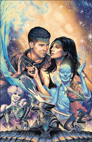 Farscape 25th Anniversary Special issue 1-F Steve Morris Unlockable Virgin Cover