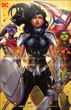Titans (2016) issue 26-B JonBoy Meyers Cover