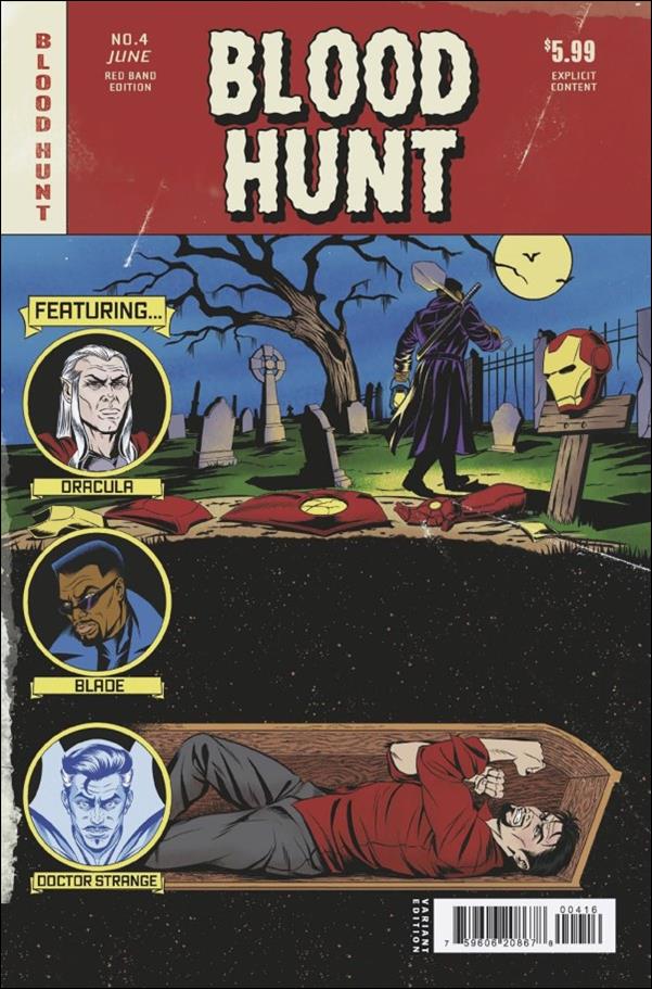 Blood Hunt: Red Band Edition (2024) issue 4-B Betsy Cola Bloody Homage 1:25 Cover