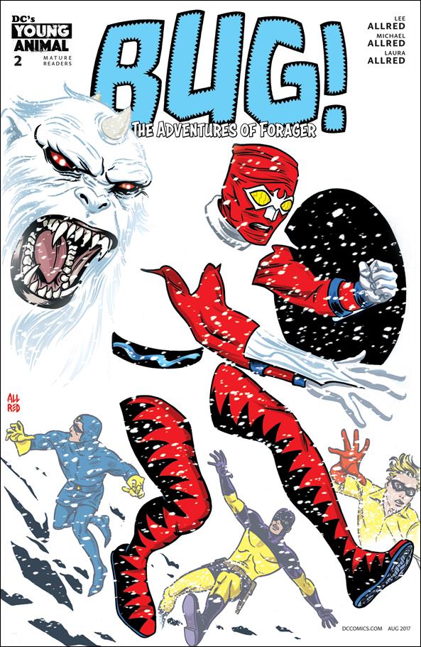 Bug: The Adventures of Forager issue 2 Michael Allred Cover