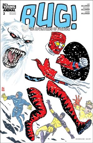 Bug: The Adventures of Forager issue 2 Michael Allred Cover