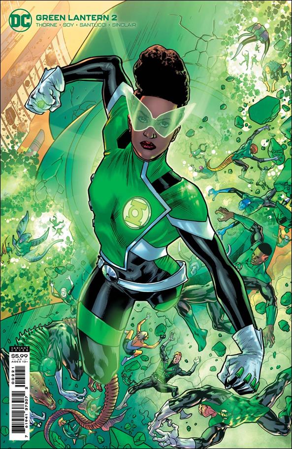 Green Lantern (2021) issue 2-B Bryan Hitch Cardstock Cover