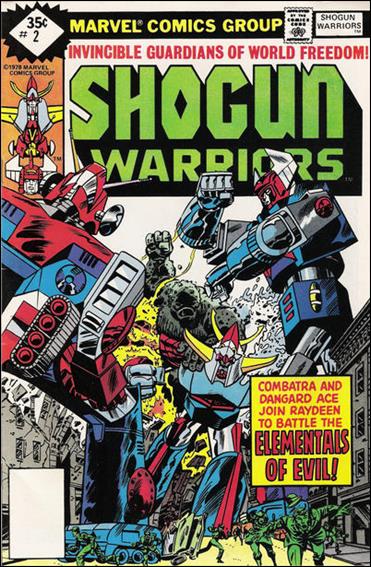 Shogun Warriors issue 2-B Whitman Cover
