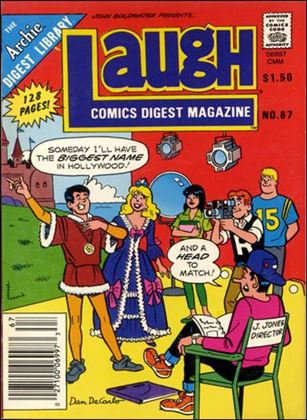 Laugh Digest Magazine issue 67-B Canadian Price Cover