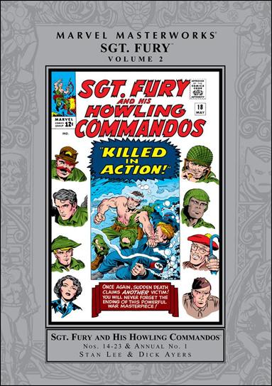 Marvel Masterworks: Sgt. Fury and His Howling Commandos issue 2 Silver Dust Jacket