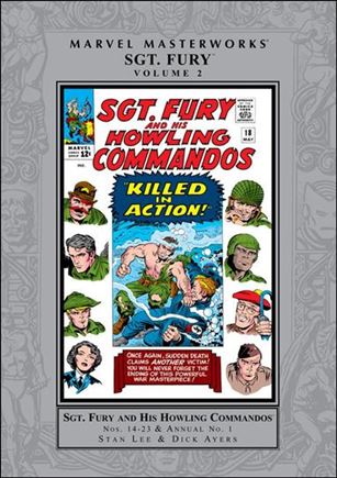 Marvel Masterworks: Sgt. Fury and His Howling Commandos issue 2 Silver Dust Jacket