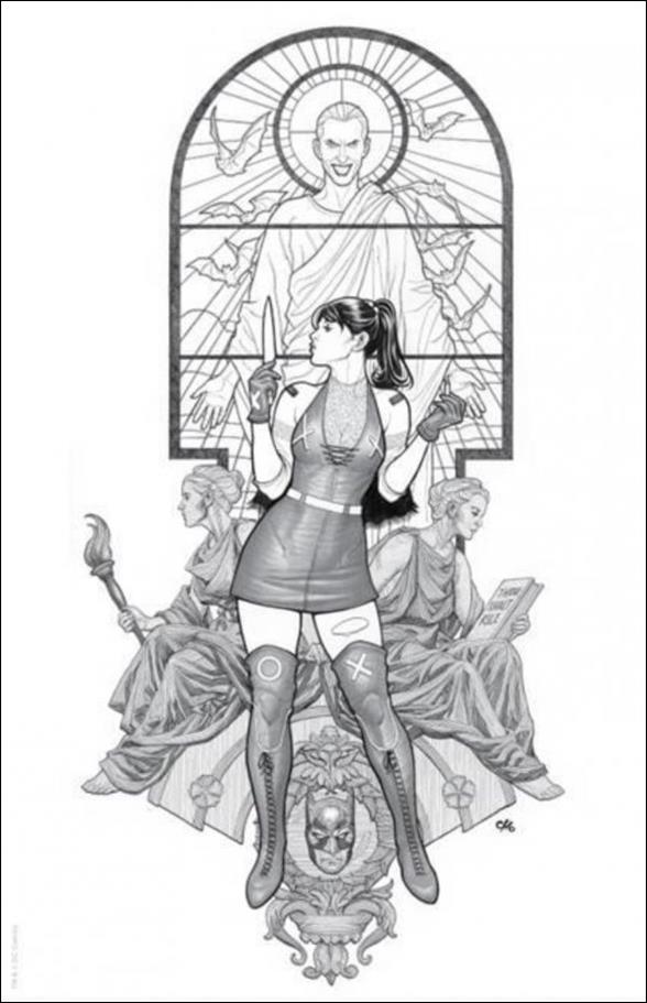 Punchline (2021) issue 1-ZF Frank Cho Comics Elite Virgin Cover