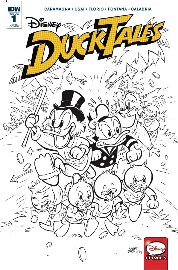 Ducktales (2017) issue 1-D Lucas Usai 1:25 Cover