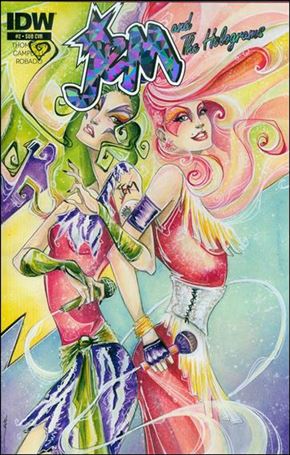 Jem and the Holograms issue 2-F Sara Richard Subscription Cover